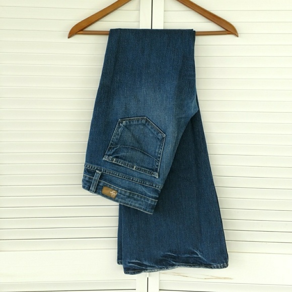 SOLD PAIGE Bell Canyon flare distressed jeans 32 - Picture 4 of 6